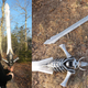Illustration for article titled Brave Man Builds Real emDevil May Cry/em Sword, Cannot Somersault With it